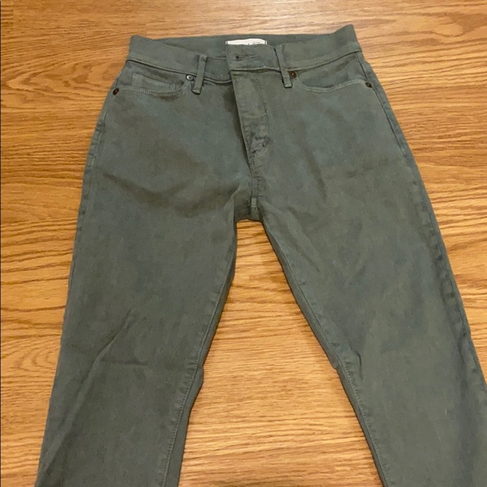 Loft green jeans